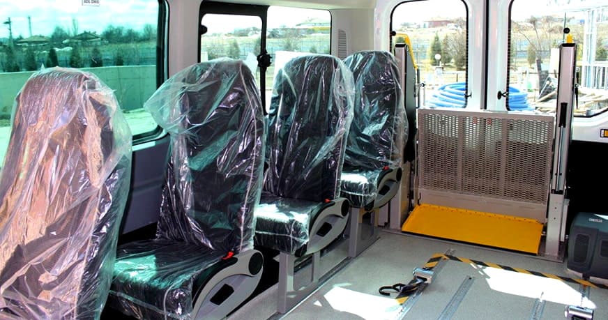 servis iç görünüm