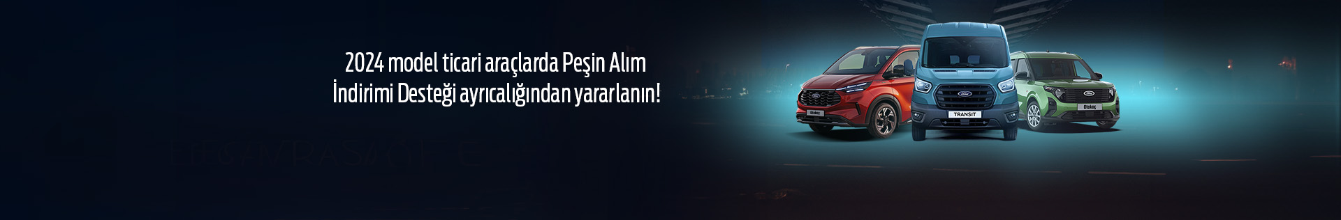 Ticari Araçlarda Bu Aya Özel Peşin Alım İndirim Desteği