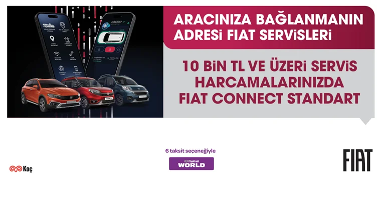 Aracınıza Bağlanmanın Adresi Otokoç Fiat Servisleri