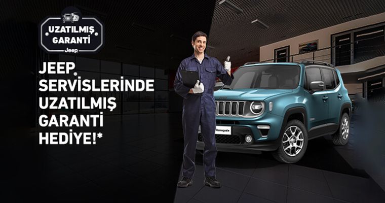 Otokoç Jeep Servisleri'nde Uzatılmış Garanti Hediye!