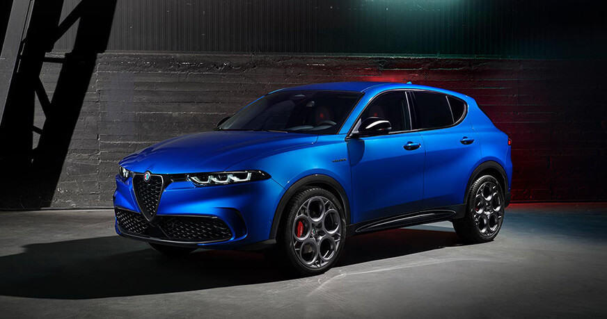 mavi alfa romeo tonale