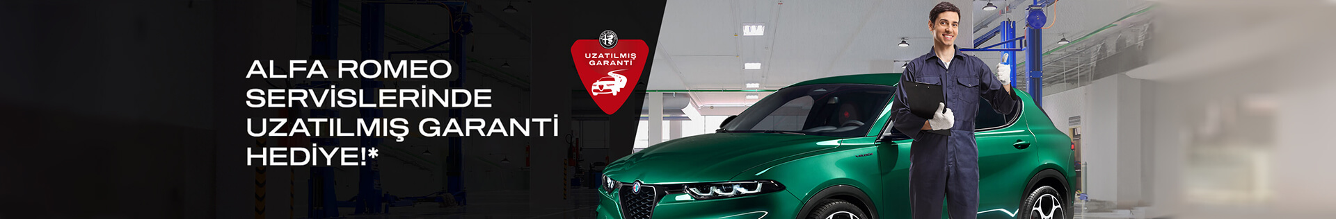 Otokoç Alfa Romeo Servisleri'nde Uzatılmış Garanti Hediye!