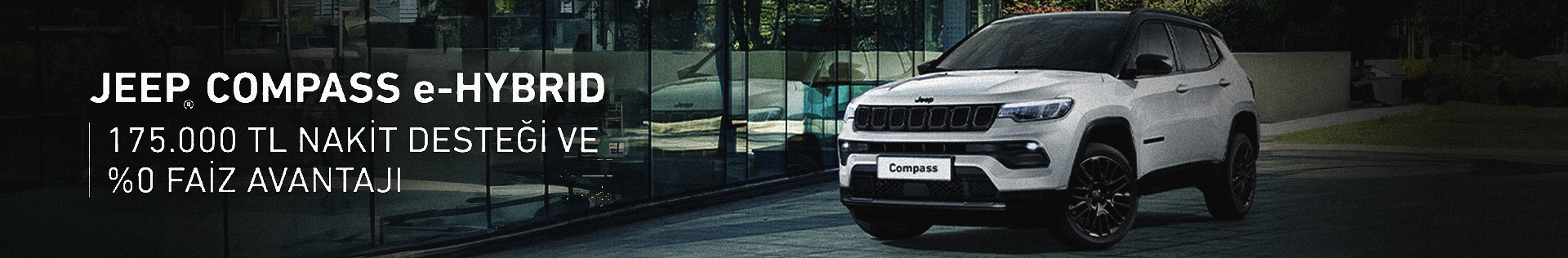 Jeep Compass %9 Nakit Desteği veya %0 Faiz Avantajıyla