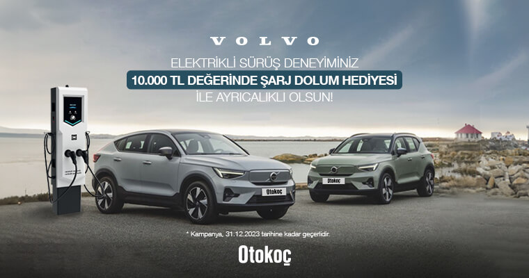 Otokoç Volvo’dan Elektrikli Sürüş Deneyimi İçin Hediye Kampanyası
