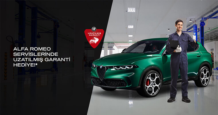 Otokoç Alfa Romeo Servisleri'nde Uzatılmış Garanti Hediye!