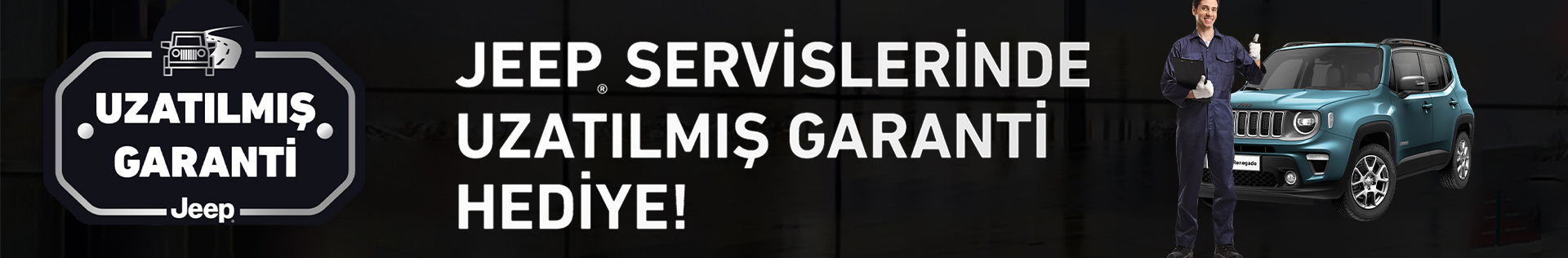 Otokoç Jeep Servisleri'nde Uzatılmış Garanti Hediye!
